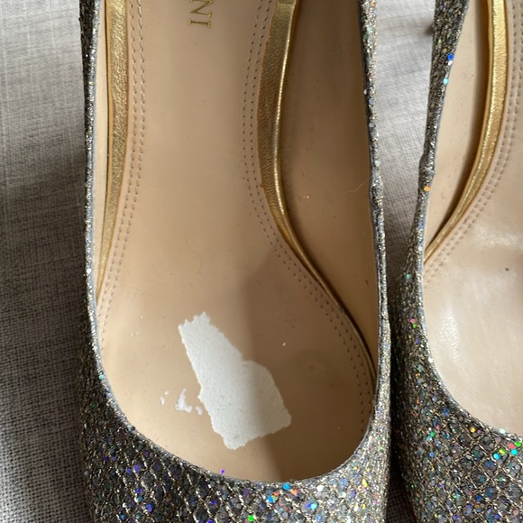 Enzo Angiolini crystal peep toe pump size 9 - Picture 9 of 12